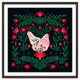 Blooming Chicken Green And Red thumbnail
