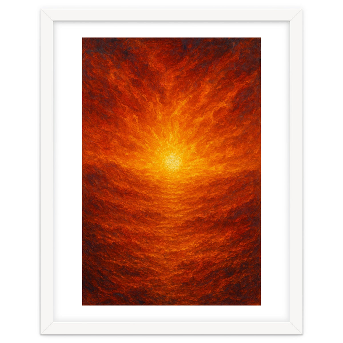 “Flame Within the Horizon” From the collection “Symphony of the Elements”