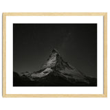 Matterhorn Switzerland Starry Night Mountain Photography thumbnail