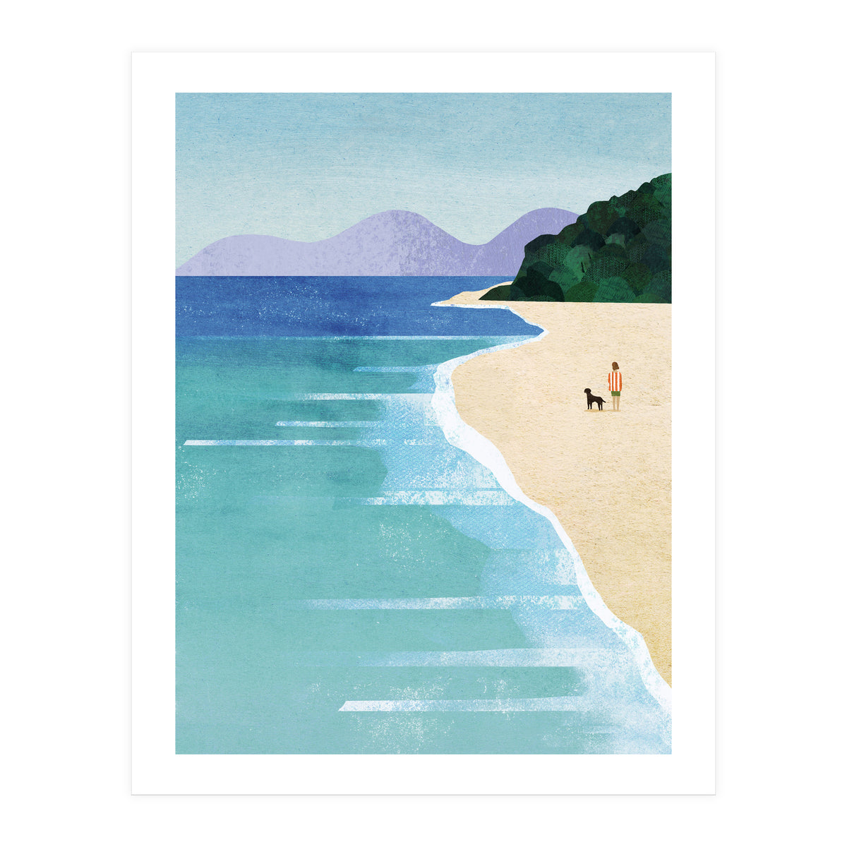 Beach Girl (Print Only)