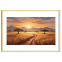 Golden Peak Sunset
