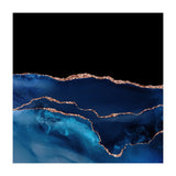 Navy & Rose Gold Agate Texture 07 (Print Only) thumbnail