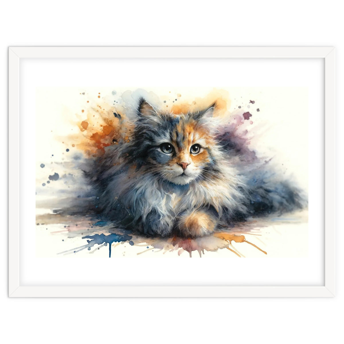Whimsical Kitten Splash