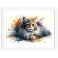 Whimsical Kitten Splash
