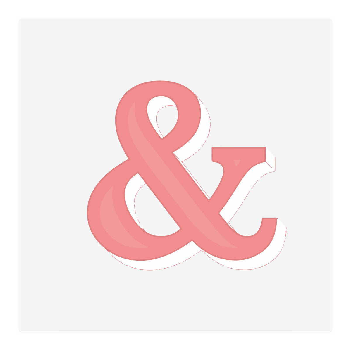 Just Ampersand (Print Only)