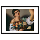 Boy With A Basket Of Fruit - Caravaggio - Selfie thumbnail