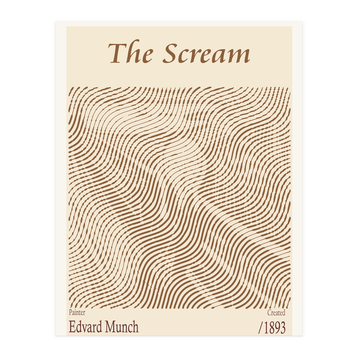 The Scream – Edvard Munch (1893) (Print Only)