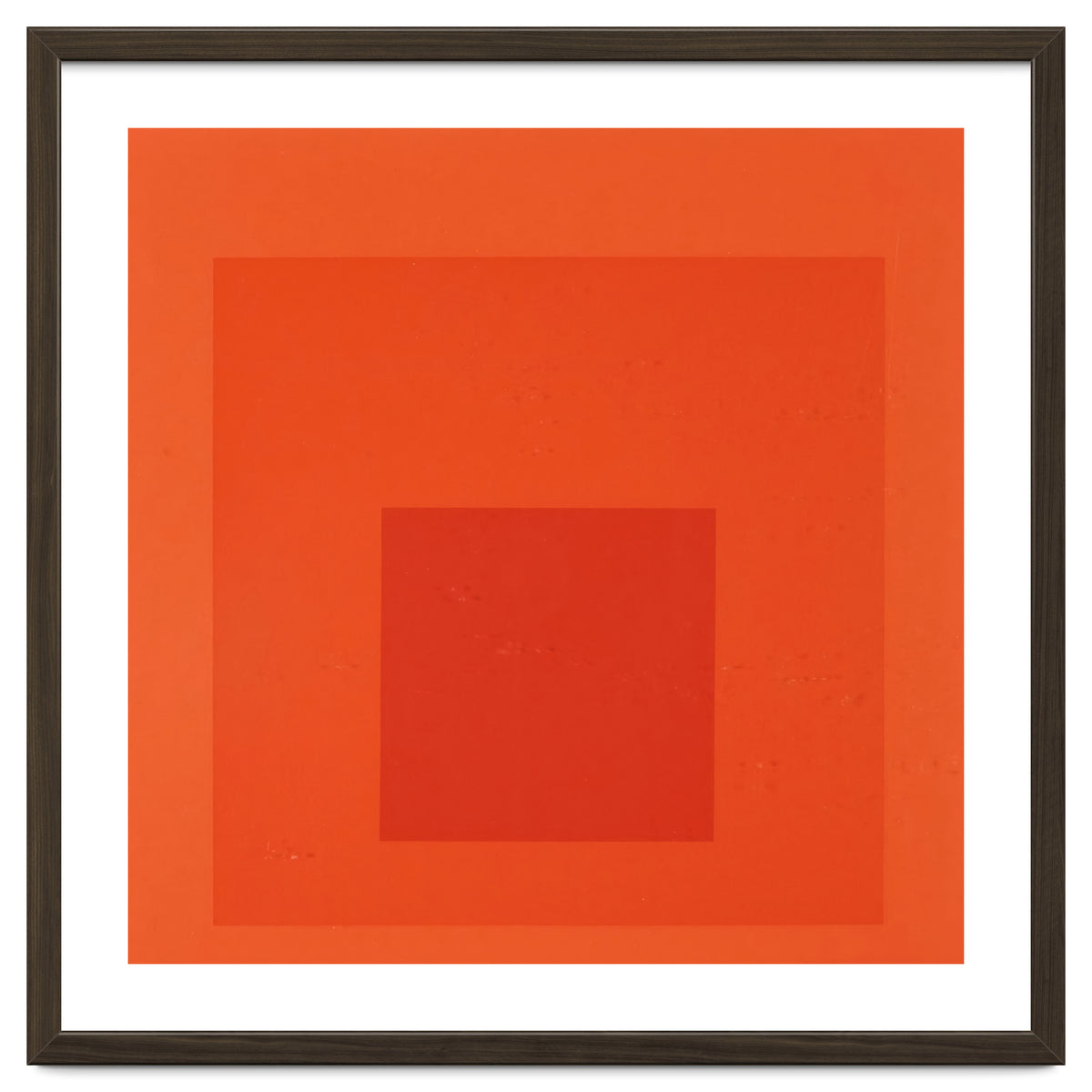 JOSEF ALBERS - HOMAGE TO THE SQUARE RED