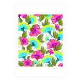 Ecstatic Floral #society6 #decor #buyart  (Print Only) thumbnail