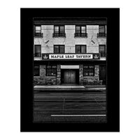 Maple Leaf Tavern No 1 with Border (Print Only)