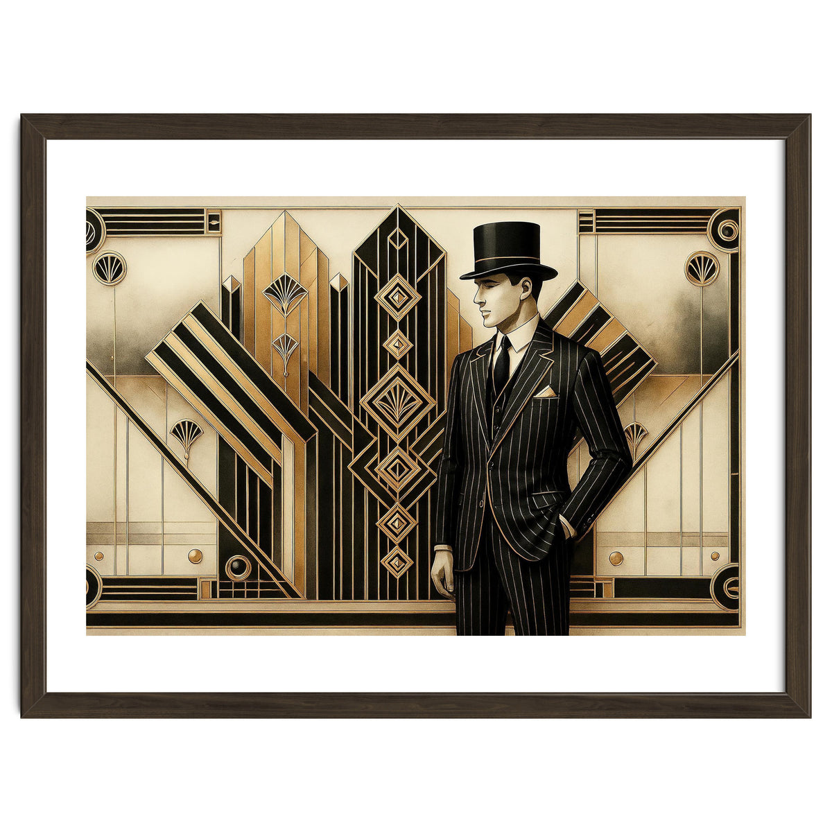 Gatsby Art Deco Noir