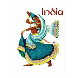 India Dancing Girl (Print Only) thumbnail