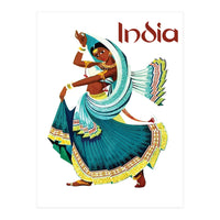 India Dancing Girl (Print Only)