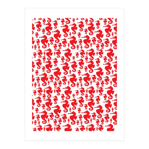Seahorse pattern  (Print Only)