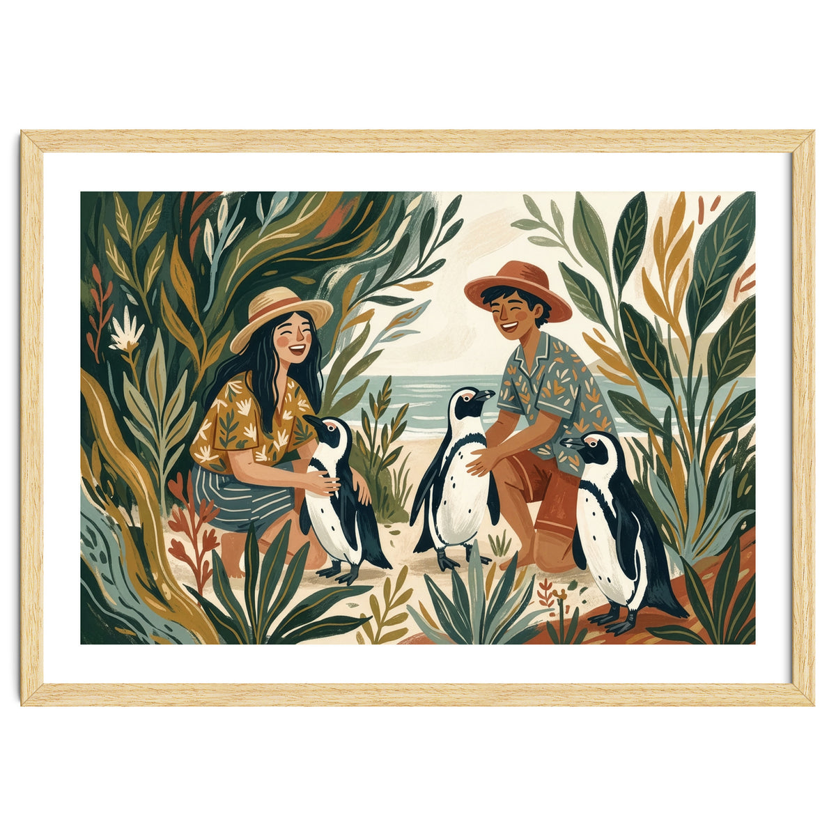 Coastal Penguin Adventure