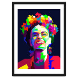 Frida Kahlo Mexican Artist Painting Pop Art WPAP thumbnail