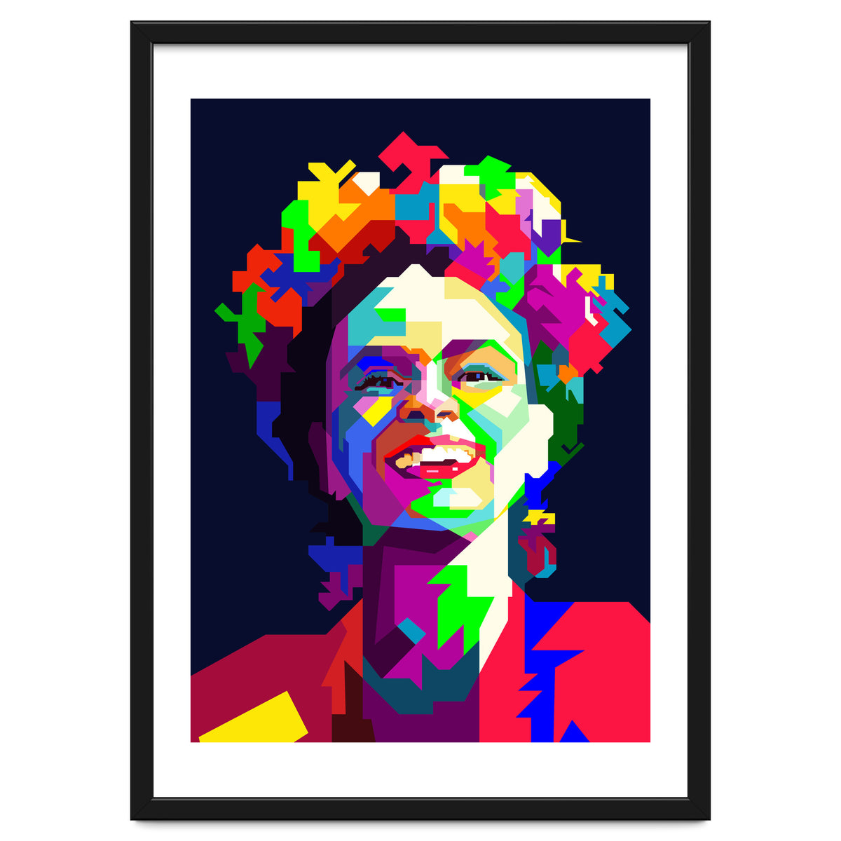 Frida Kahlo Mexican Artist Painting Pop Art WPAP
