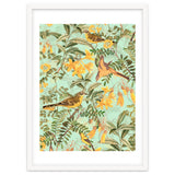 Yellow Birds in Tropical Jungle Paradise thumbnail