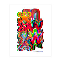 Pop Abstract Asimetrico 37 Copia (Print Only)