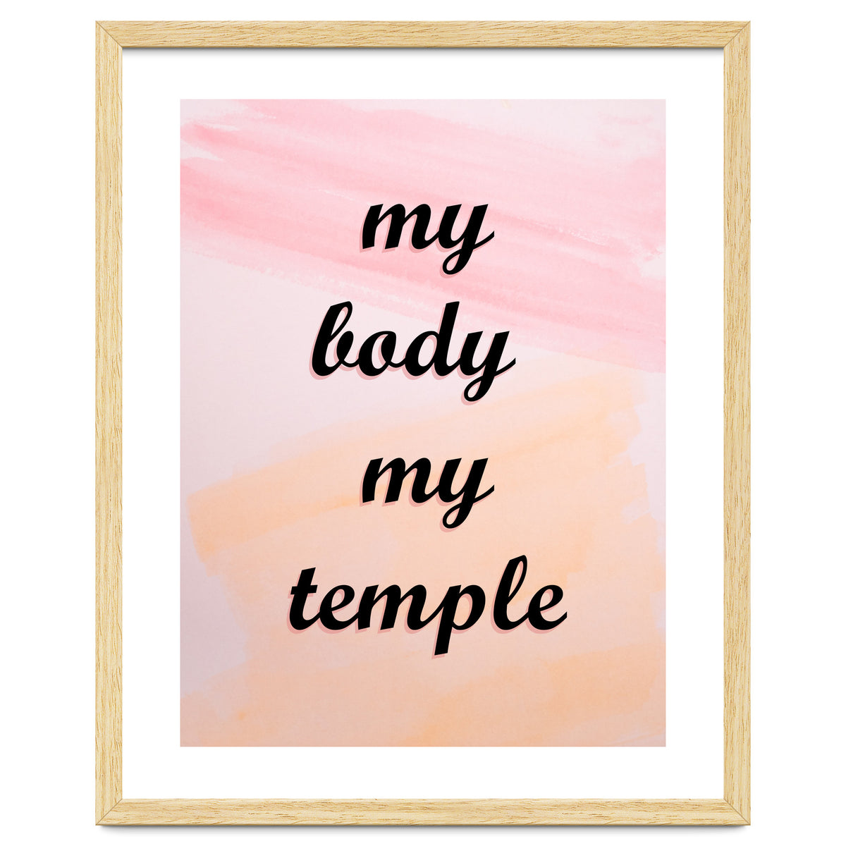 My Body My Temple