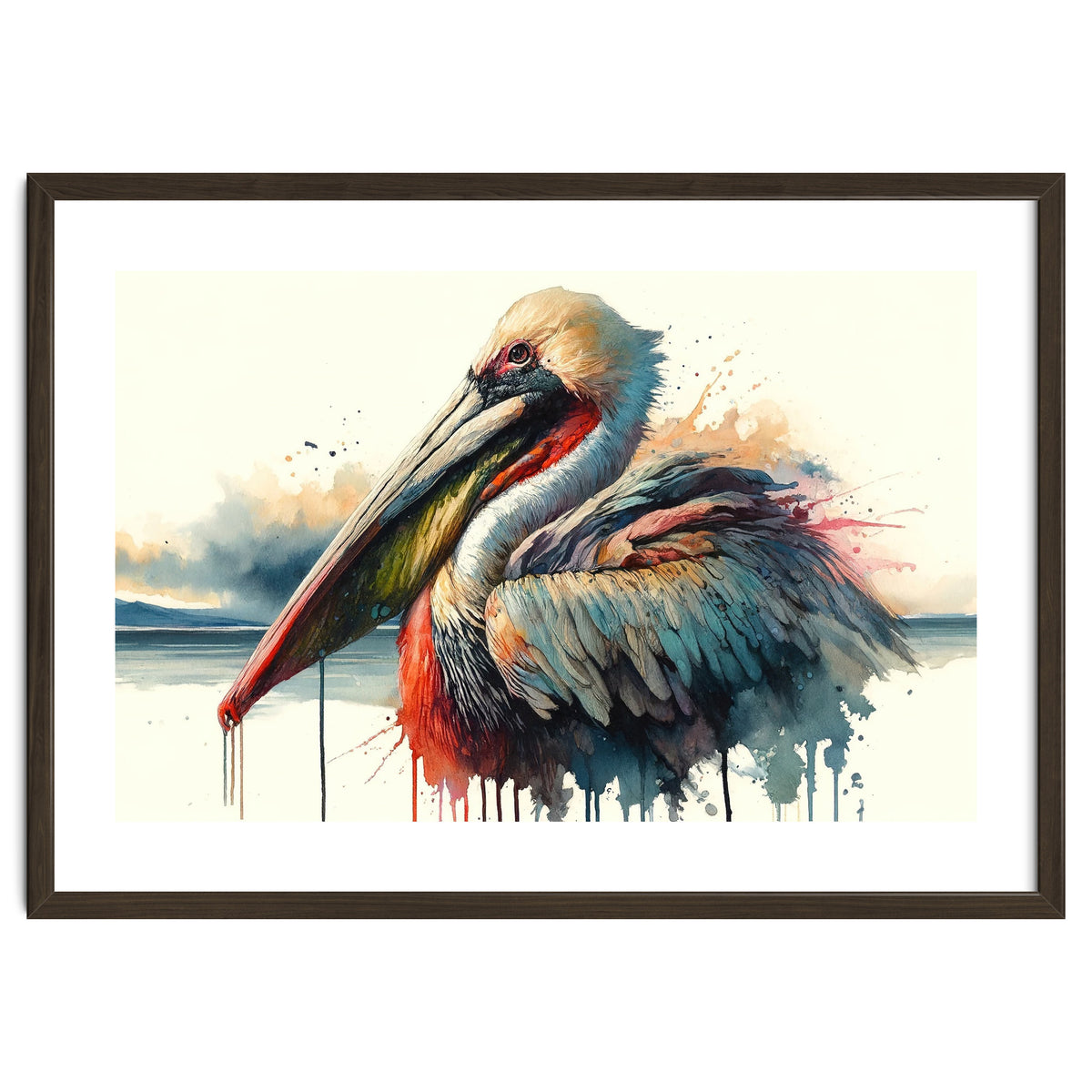 Coastal Pelican Portrait