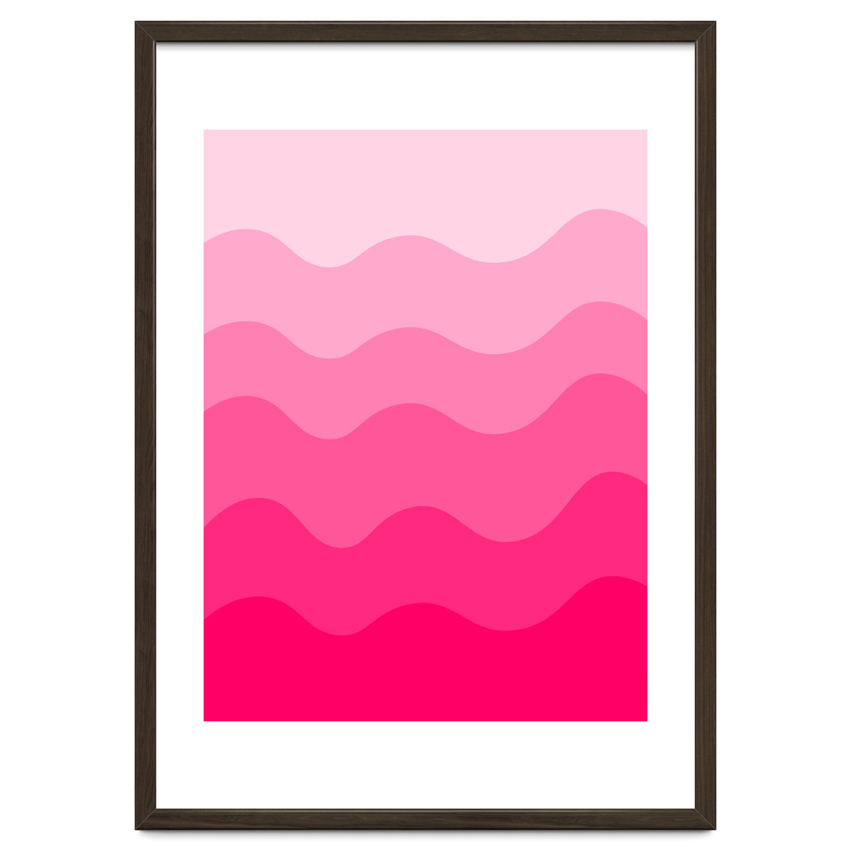 Pink gradient design