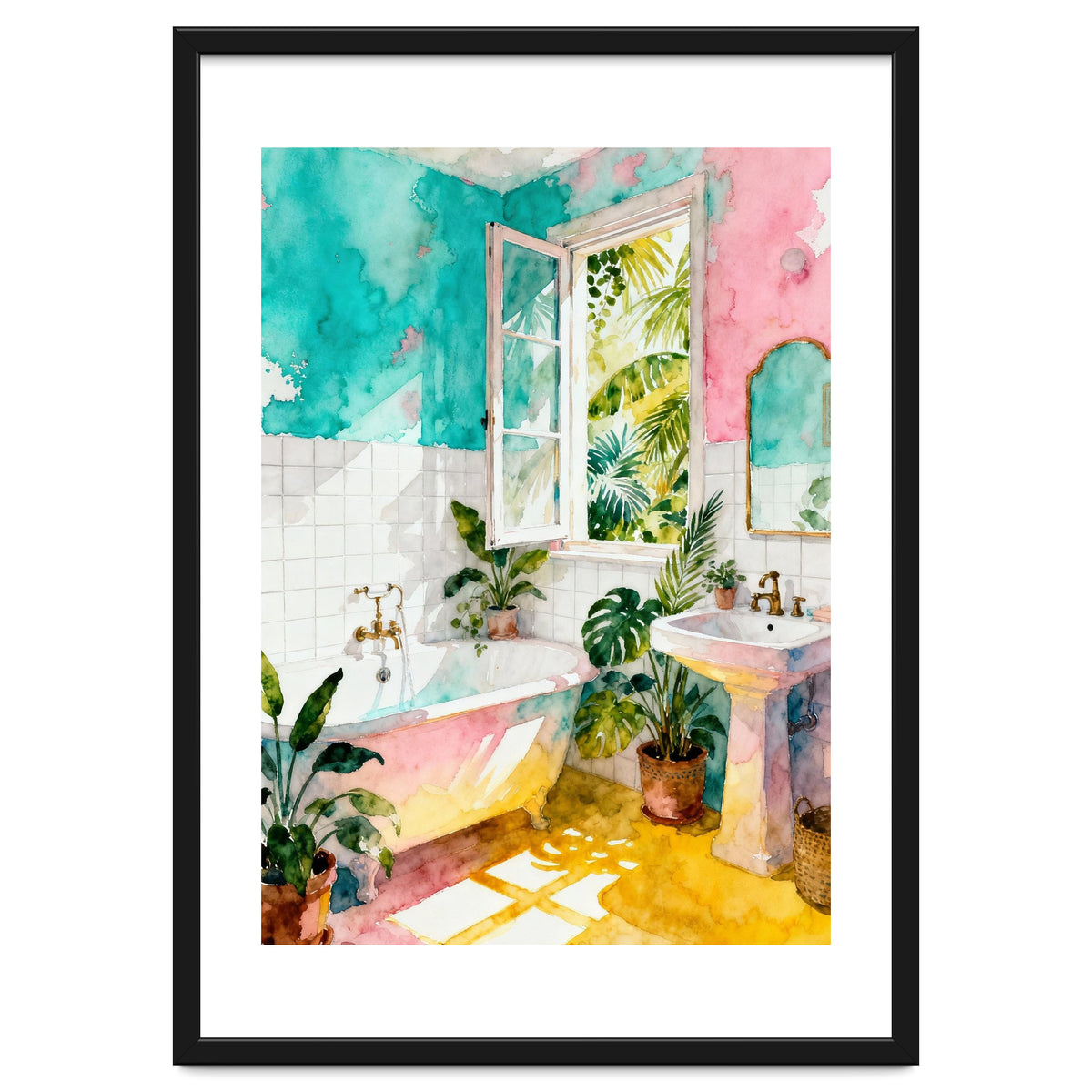 Matisse Inspired Bathroom