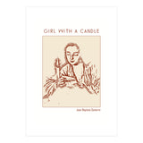 Girl With A Candle – Jean Baptiste Santerre (Print Only) thumbnail