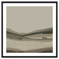 Muted Landscape oil painting