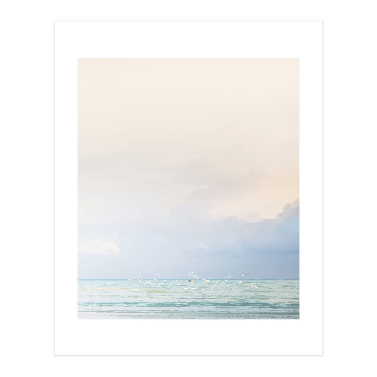 Birds Waiting For Rain (Print Only)