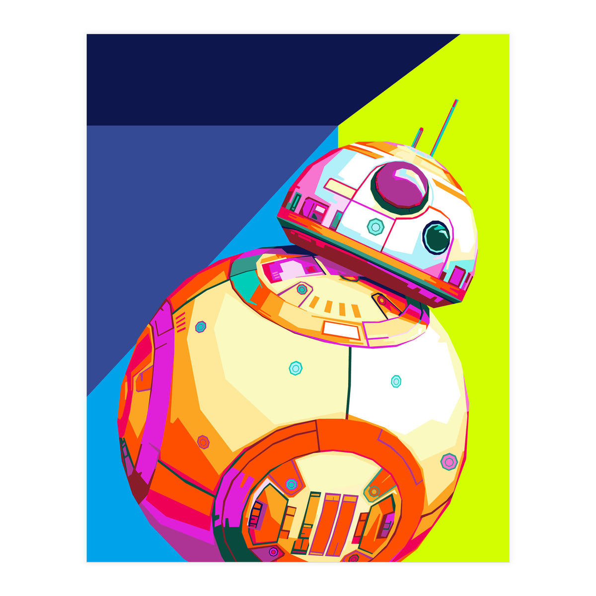 Star Wars Illustration Pop Art (Print Only)