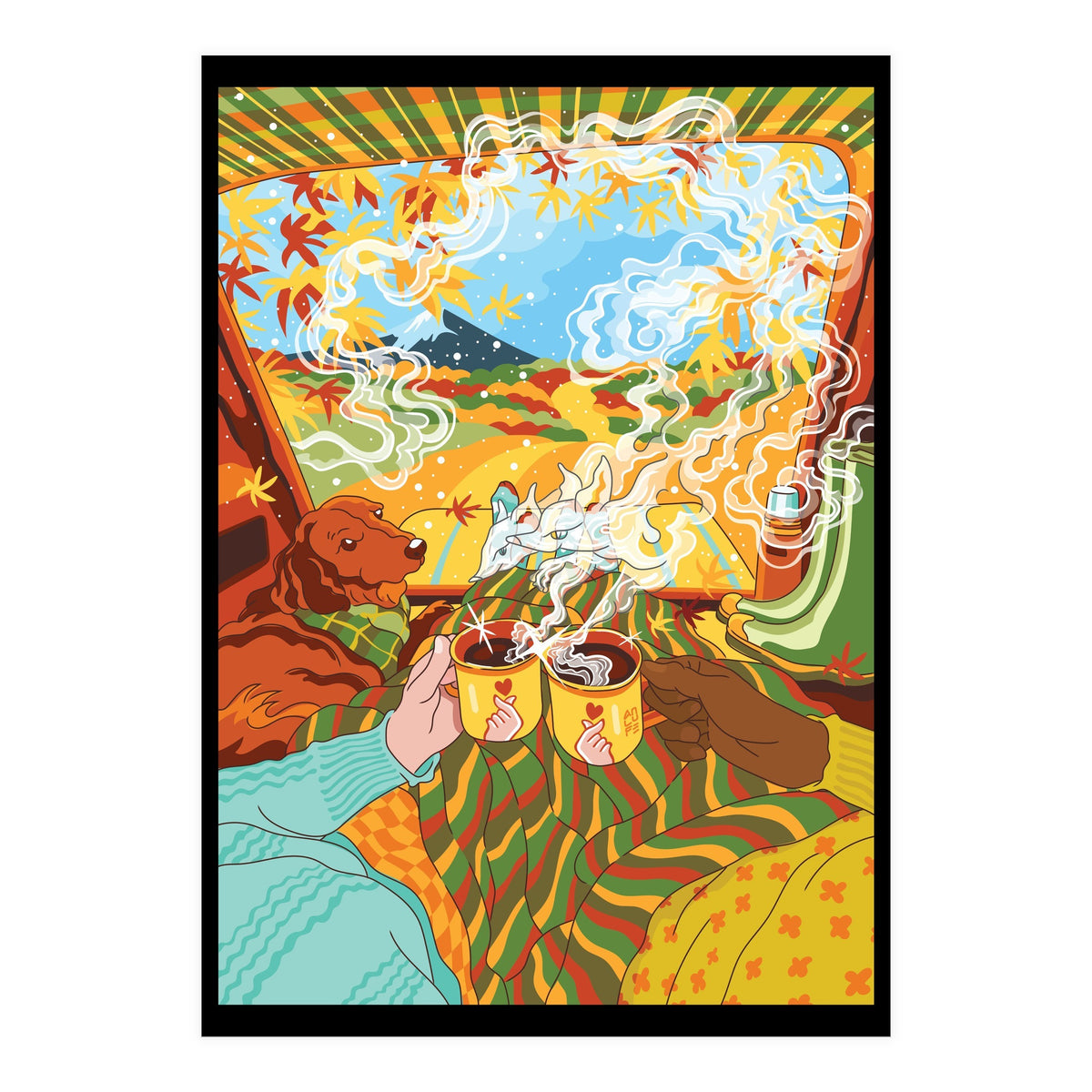 A Foxy Trip (Print Only)
