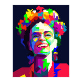 Frida Kahlo Mexican Artist Painting Pop Art WPAP (Print Only) thumbnail