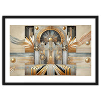 Art Deco Gold Architecture