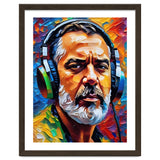 Man In Headphones Art thumbnail