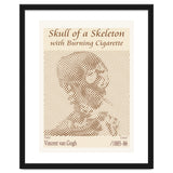 Skull of a Skeleton with Burning Cigarette - Vincent van Gogh (1885–86) thumbnail