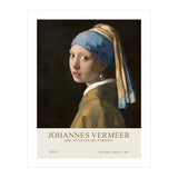 Johannes Vermer - Girl with a pearl earring (Print Only) thumbnail
