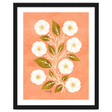 Peach, Ochre And Ivory Floral thumbnail