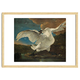 The Threatened Swan. The Threatened Swan; Interpreted later as an Allegory on Johan de Witt. Dati... thumbnail