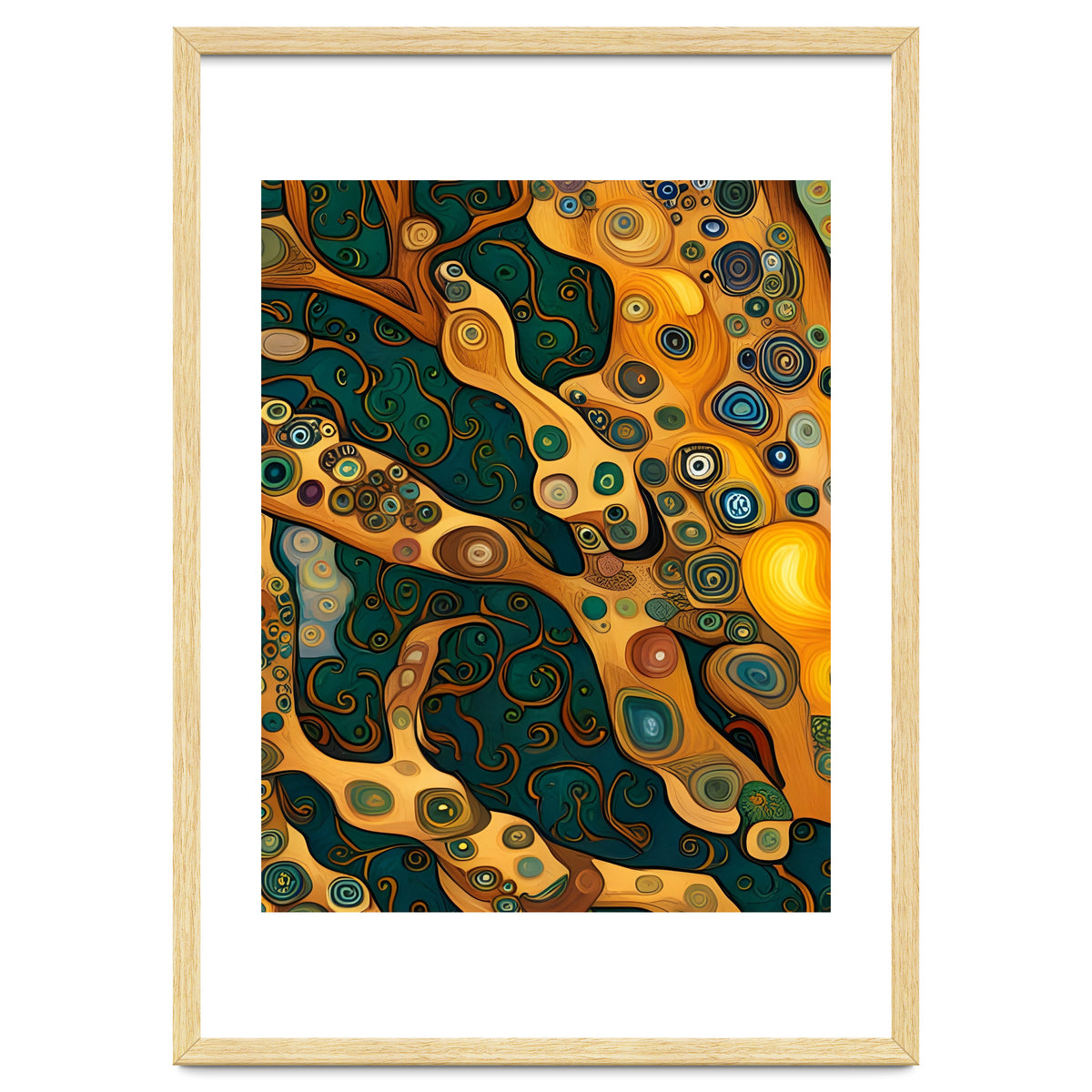 Artificial Masterworks - Klimt van Gogh