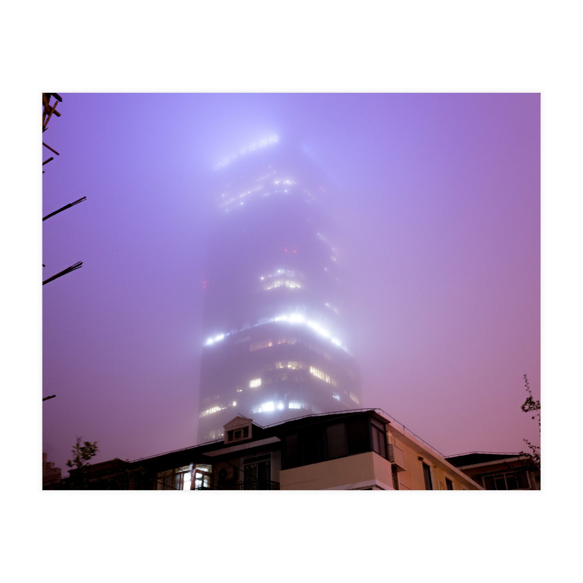 Shanghai by night (Print Only)