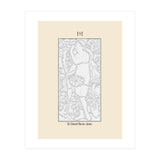 Eve – Sir Edward Burne–jones (ascii Art) (Print Only) thumbnail