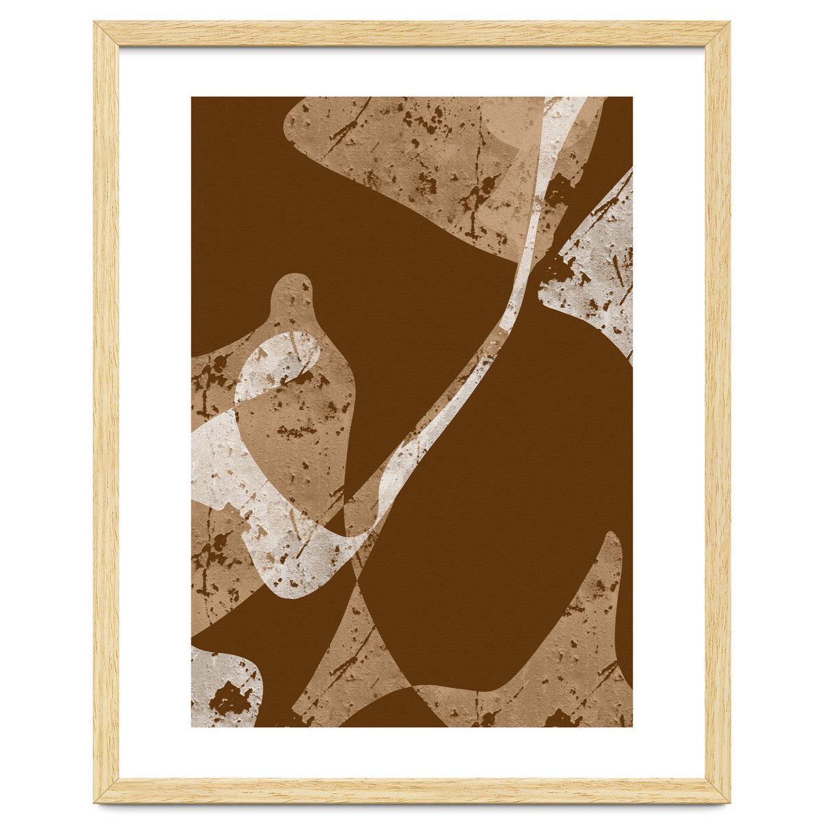 Brown Abstract Minimalist