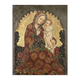 Madonna of Humility. Dating: 1429 - 1439. Measurements: h 53 cm × w 42 cm; d 13.5 cm. (Print Only) thumbnail