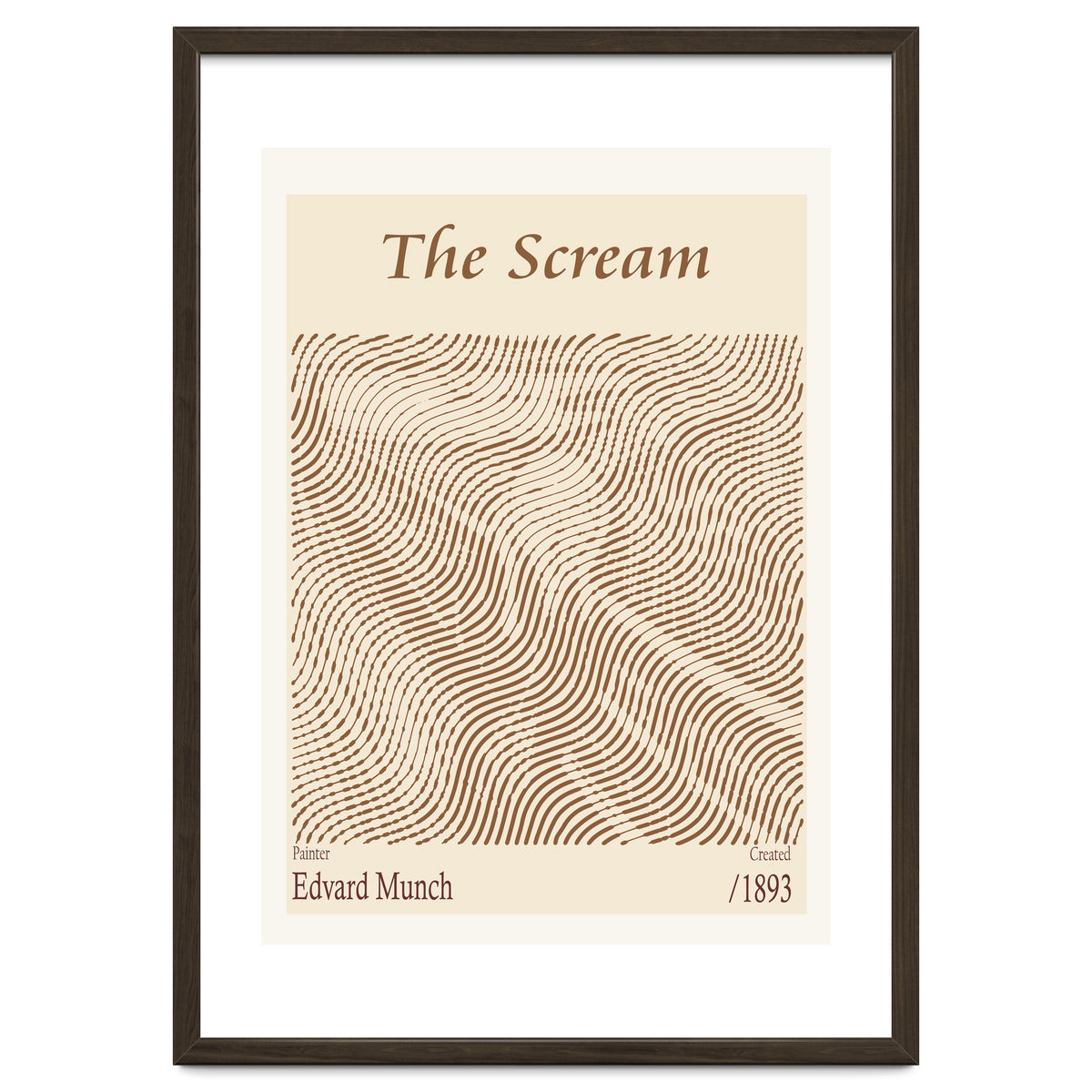 The Scream – Edvard Munch (1893)