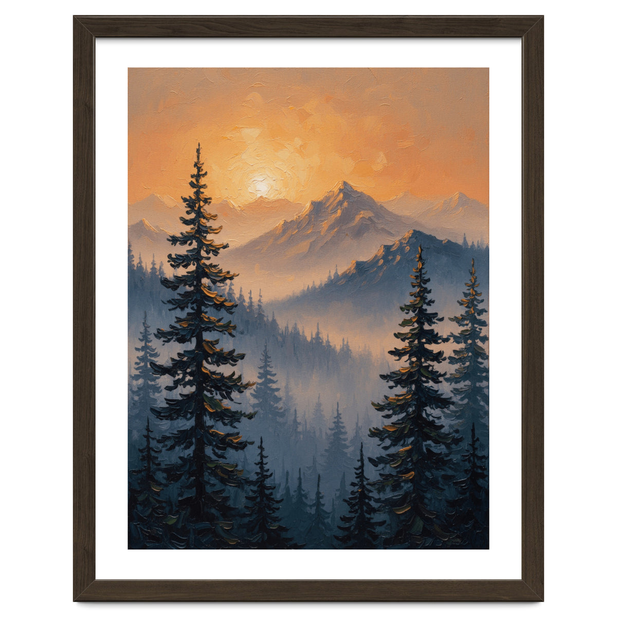 Ethereal Alpine Glow
