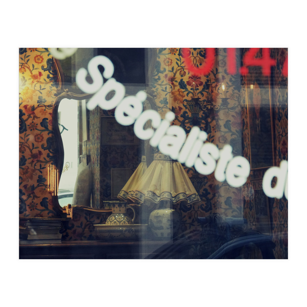 Street Photography - Paris Shop (Print Only)