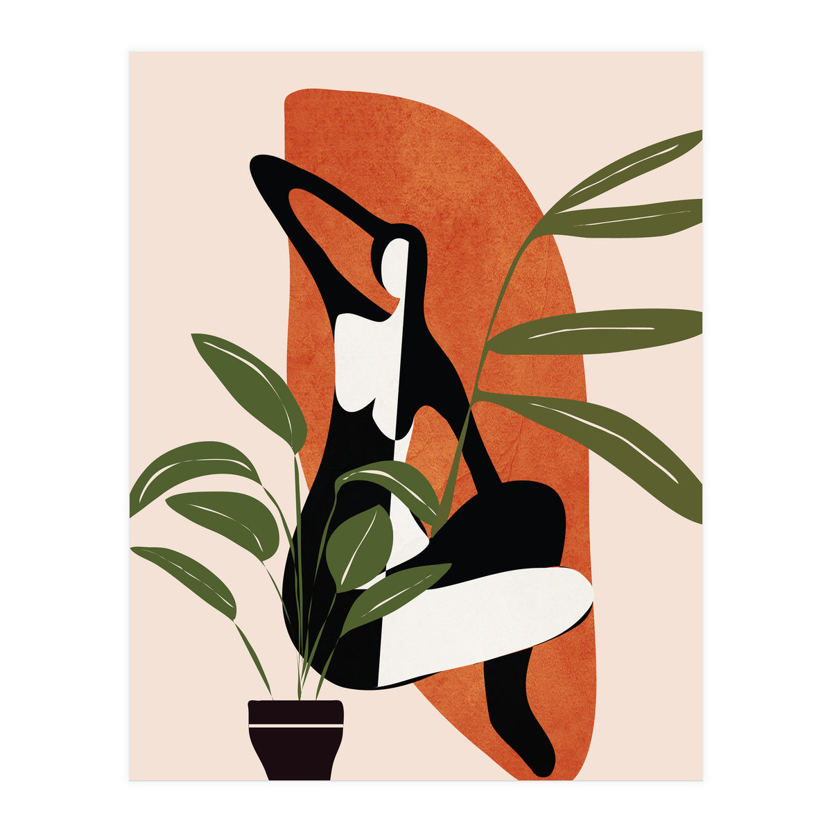 Abstract Female Figure (Print Only)