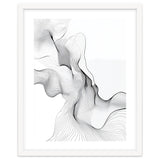 Abstract Black And White Flowing Lines thumbnail