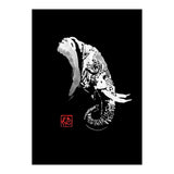 Elephant In Black (Print Only) thumbnail